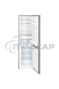 Холодильник Liebherr CUefe 3331-26 001 нержавеющая сталь двухкамерный 212/84л морозилка снизу