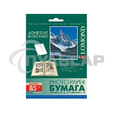Самоклеящаяся фотобумага LOMOND, фА6 (105 х 148,5мм.), Глянцевая, 85 г/м2