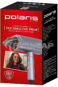 Фен Polaris PHD2090ACi Tourmaline PROF графит/розовое золото Фен 2000Вт
