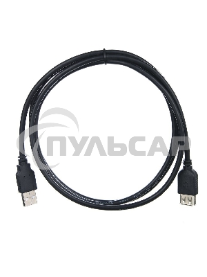 Кабель удлинительный TELECOM USB2.0 <Am-->Af> 1,5 м черный <TUS6990-1.5M>