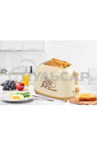 Тостер Endever Skyline ST-106, бежевый