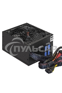 Блок питания серверный 1000W ExeGate ServerPRO-1000RADS (ATX, for 3U+ cases, APFC, КПД 82% (80 PLUS), 14cm fan, 24pin, 2(4+4)pin, PCIe, 5xSATA, 4xIDE, Cable Management, black)