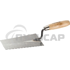 Кельма SPARTA 862765 каменщика стальная 200мм деревянная ручка Кельма SPARTA 862765 каменщика стальная 200мм деревянная ручка