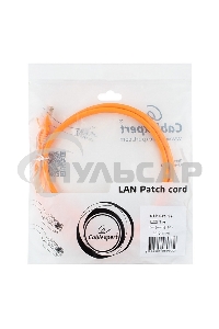 Патч-корд UTP Cablexpert кат. 5e, 1м, литой, многожил. (оранжевый)