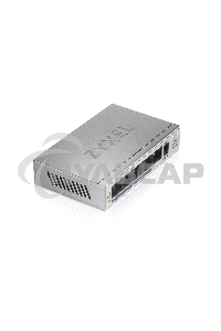Коммутатор Zyxel GS1005HP Switch PoE +, 5xGE (4xPoE +), desktop, metal, silent, PoE budget 60 W