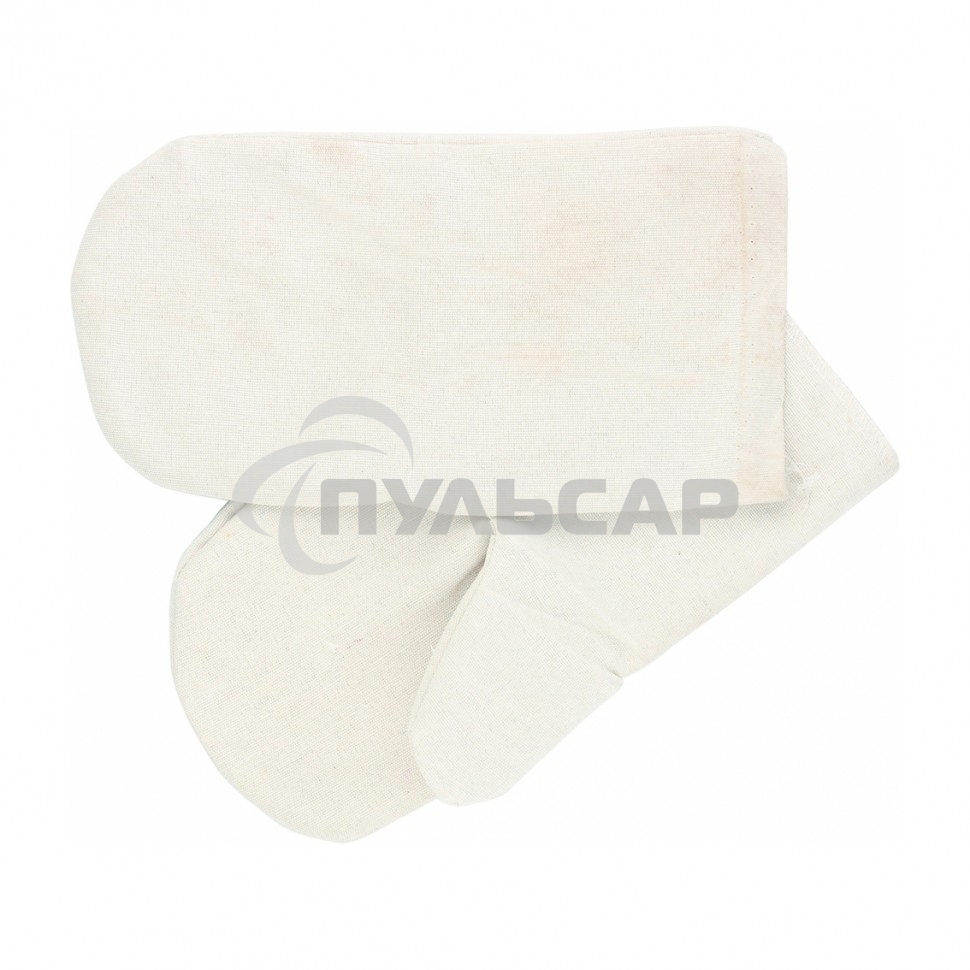 Рукавицы специальные х/б с двойным наладонником, 1 размер, Россия Сибртех