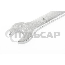 Ключ комбинированный, 8 мм, CrV, матовый хром Stels