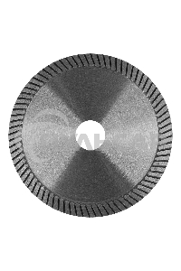 Диск алмазный ф125х22,2мм, турбо, сухое резание Gross