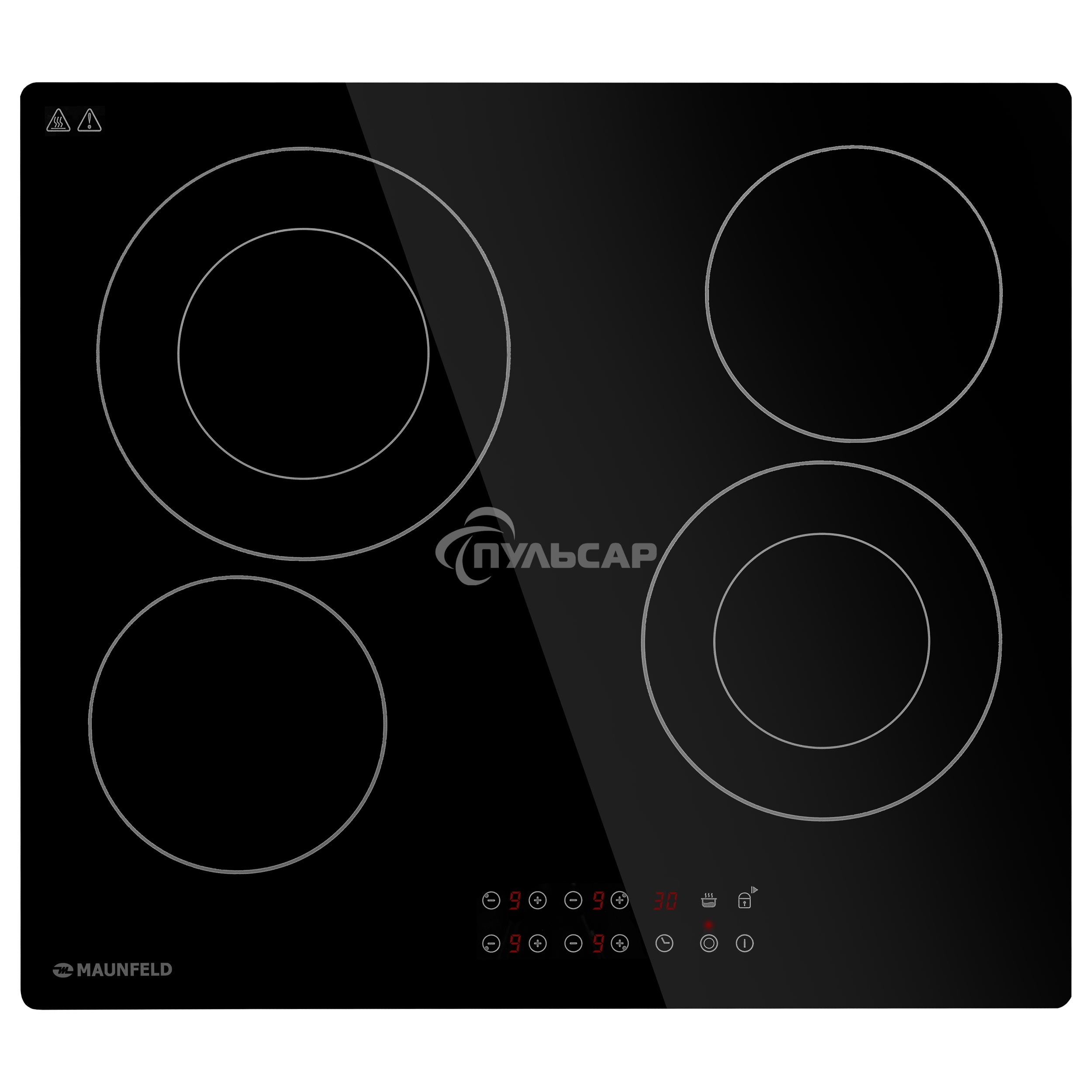 Электрическая варочная панель Maunfeld CVCE594DBK LUX