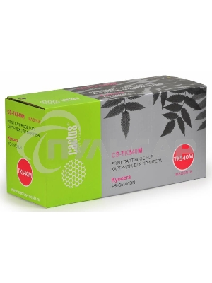 Картридж лазерный Cactus CS-TK540М пурпурный (4000 стр.) для Kyocera FS-C5100DN
