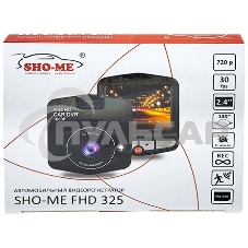 Видеорегистратор Sho-Me FHD-325 черный 1080x1920 1080p 140гр. GC1247+SC1034