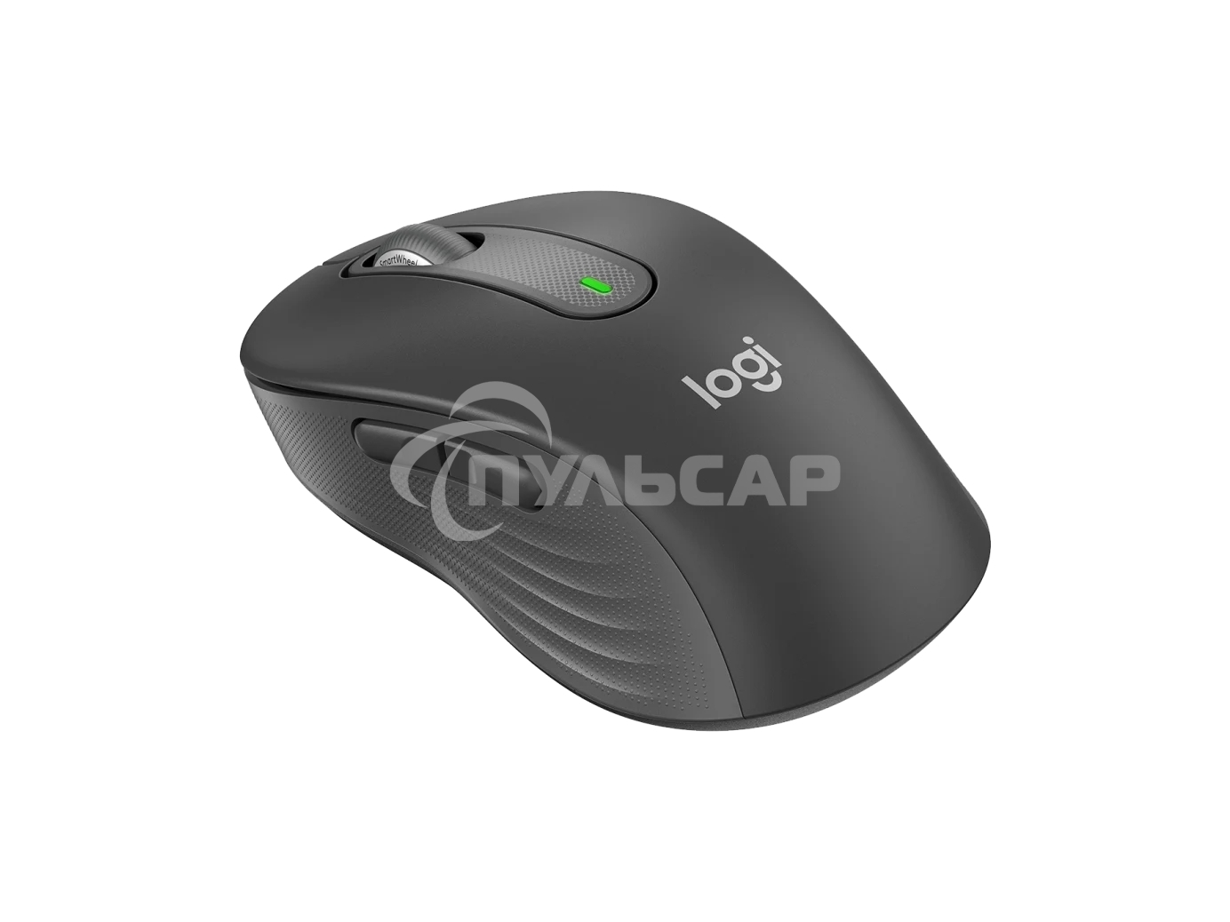 Мышь беспроводная Logitech Signature M650 L черный, 4000 dpi, радиоканал, Bluetooth, USB, кнопки - 5