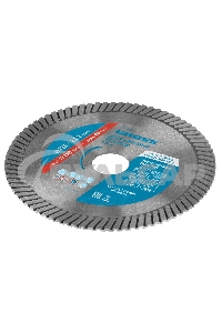 Диск алмазный ф125х22,2мм, турбо, сухое резание Gross