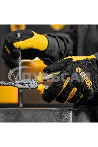 Плоскогубцы комбинированные 165 мм, трехкомпонентные рукоятки Denzel