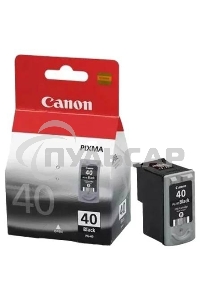 Картридж струйный PG-40Bk (0615B025), для Canon MP150/170/450/iP2200/iP1600, черный, 16ml