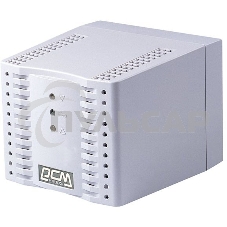  Стабилизатор напряжения Powercom Voltage Regulator, 2000VA, White, Schuko