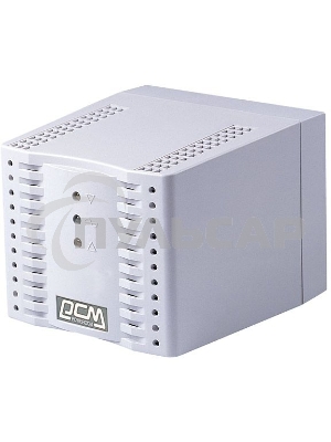  Стабилизатор напряжения Powercom Voltage Regulator, 2000VA, White, Schuko