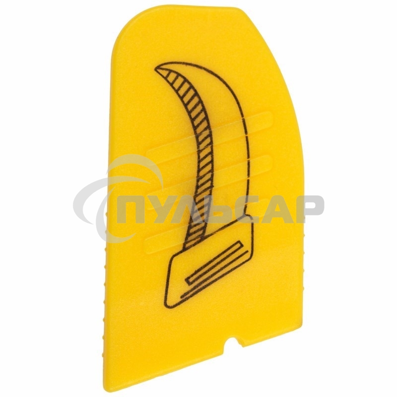 Нож монтажника, нержавеющая сталь, изогнутое лезвие Rexant