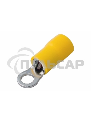 Наконечник кольцевой изолированный ø 4.3 мм 4-6 мм² (НКи 6.0-4/НКи5,5-4) желтый Rexant