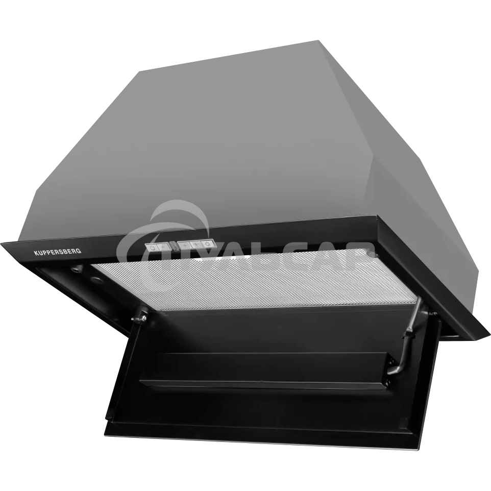 Вытяжка встраиваемая Kuppersberg Intro 60 Black черный, 54 см, 1500 куб. м/ч, 43 дБ