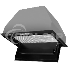 Вытяжка встраиваемая Kuppersberg Intro 60 Black черный, 54 см, 1500 куб. м/ч, 43 дБ