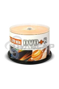 Диск DVD+R Mirex 4.7 Gb, 16x, Cake Box (50), (50/300)