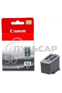 Картридж струйный PG-50Bk (0616B001), для Canon PIXMA MP150/MP160/MP170/MP180/MP450/MP460/MX300/MX310/iP2200, FAX-JX200/JX210 JX500/JX510,черный, 300