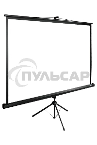 Экран Cactus 200x200см TriExpert CS-PSTE-200х200-BK 1:1 напольный рулонный