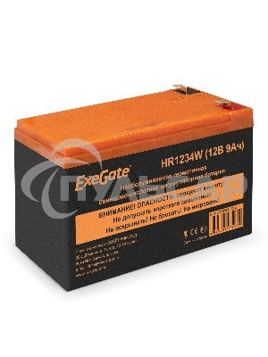 Батарея ExeGate EX285953RUS HR1234W (12V 9Ah, клеммы F2)
