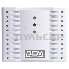  Стабилизатор напряжения Powercom Voltage Regulator, 2000VA, White, Schuko