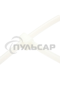 Хомут-стяжка кабельная нейлоновая Rexant 500 x7,6 мм, белая, упаковка 100 шт.