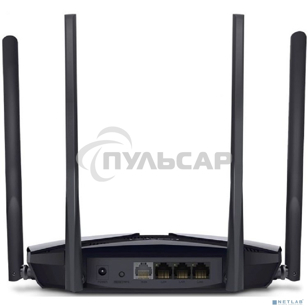 Роутер Mercusys MR70X AX1800 Dual-Band WiFi 6 Router, 574 Mbps at 2.4 GHz + 1201 Mbps at 5 GHz,4× Fixed External Antennas, 3× Gigabit LAN Ports, 1× Gigabit WAN Port, 1024-QAM, OFDMA, Router/Access Point Mode, MU-MIMO, WPA3, TWT, BSS Color