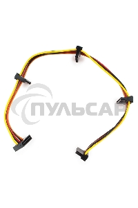 Кабель Cablexpert Кабеля питания SATA, 4x15pin(M)/15pin(F), 40см (CC-SATAMF-03)