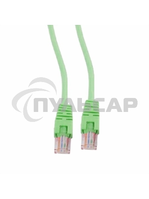 Патч-корд UTP Cablexpert кат.5e, 1м, литой, многожильный (зеленый)
