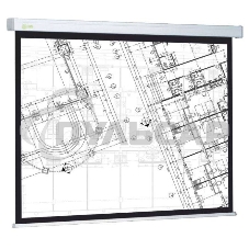 Экран Cactus 124.5x221см Wallscreen CS-PSW-124x221 16:9 настенно-потолочный рулонный белый