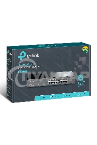 Коммутатор TP-Link SMB TL-SG1016D неуправляемый настольный/19U 16x10/100/1000BASE-T