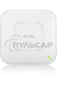 Гибридная точка доступа Zyxel NebulaFlex Pro WAX650S, W-Fi 6, 802.11a/b/g/n/ac/ax (2,4 и 5 ГГц), MU-MIMO, Smart Antenna, внутренние антенны 4x4, до 1200+2400 Мбит/с, 1xLAN 5GE, 1xLAN GE, PoE, защита о