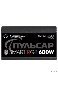 Блок питания Thermaltake Smart RGb (PS-SPR-0600NHSAWE-1), 600Вт, 80 PLUS, 120мм, черный