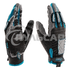 Перчатки универсальные, усиленные, с защитными накладками, DELUXE, размер XL (10) Gross