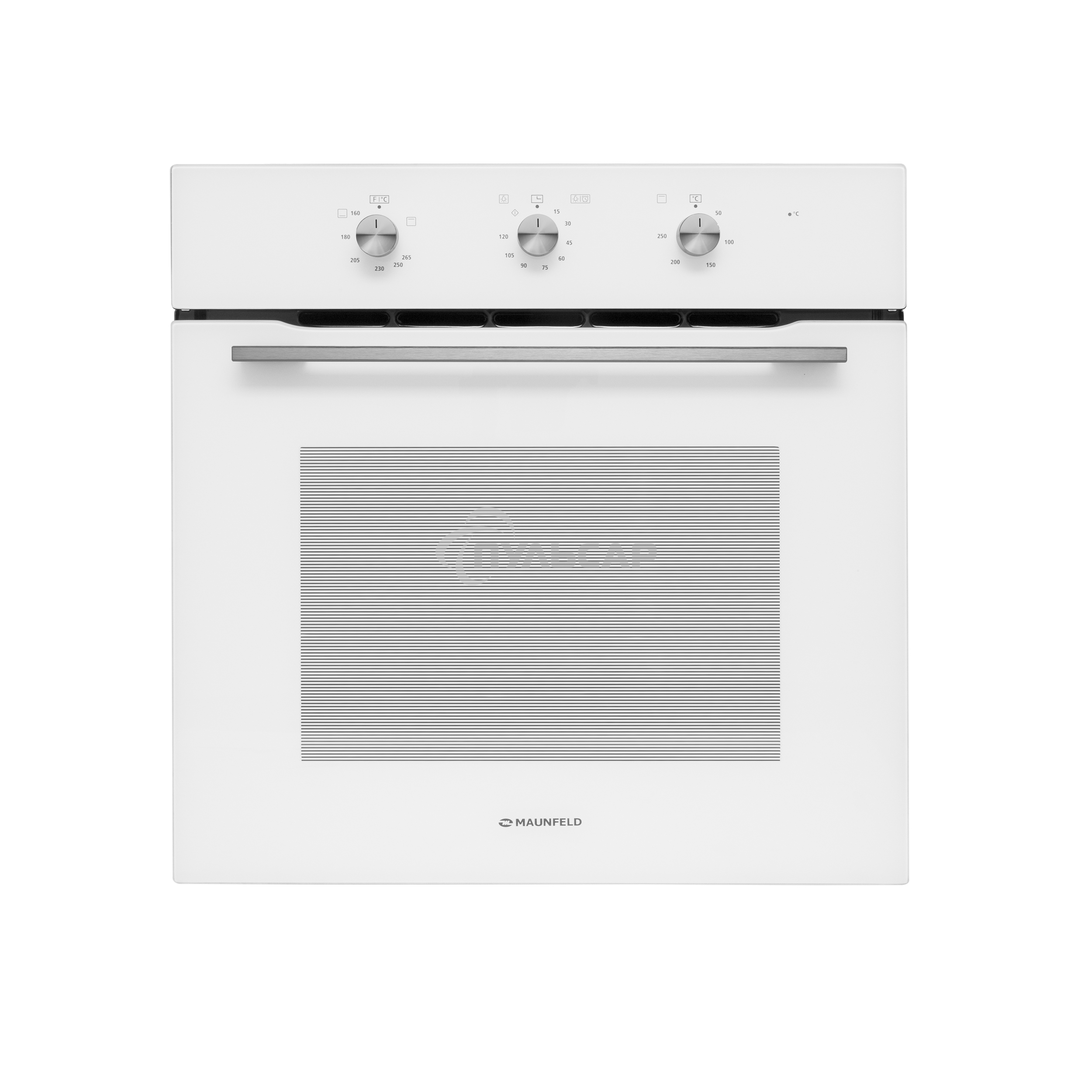 Шкаф духовой газовый с электрическим грилем Maunfeld MOGS703W, встраиваемый