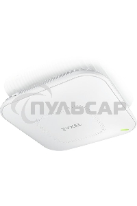 Гибридная точка доступа Zyxel NebulaFlex Pro WAX650S, W-Fi 6, 802.11a/b/g/n/ac/ax (2,4 и 5 ГГц), MU-MIMO, Smart Antenna, внутренние антенны 4x4, до 1200+2400 Мбит/с, 1xLAN 5GE, 1xLAN GE, PoE, защита о