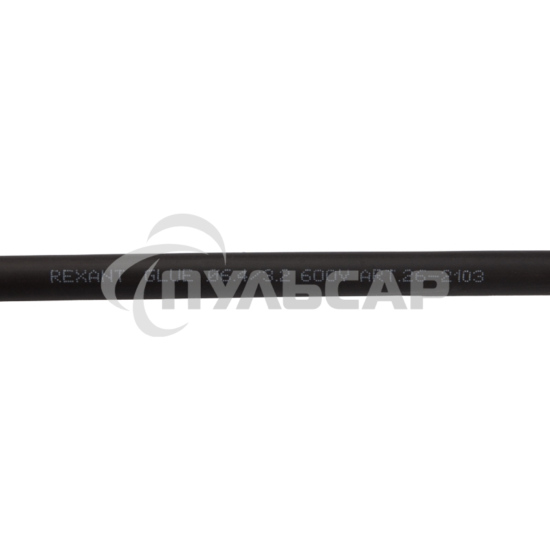 Трубка термоусаживаемая двухстенная клеевая 6.4/3.2мм (уп.10шт) по 1м черный Rexant 26-2103