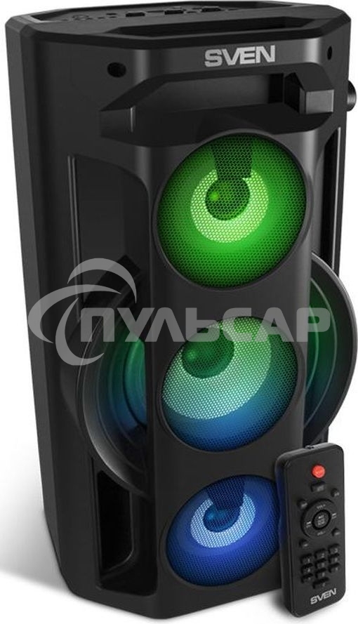 Колонка портативная Sven АС PS-680 черный 65W 1.0 BT