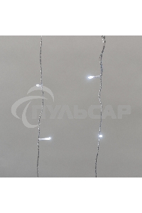 Гирлянда Neon-night Дождь светодиодный 2х1,5м, эффект мерцания, прозрачный провод, IP44, 230В, диоды БЕЛЫЕ, 150 LED