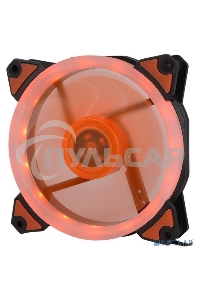 Вентилятор для корпуса Crown CMCF-12025S-1233 черный/оранжевый, 120 мм, 1650 об/мин, 23 дБ, 3 pin