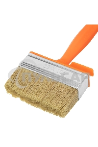 Кисть-ракля, 30х100 мм, натуральная щетина, пластмассовый корпус, пластмассовая ручка Sparta