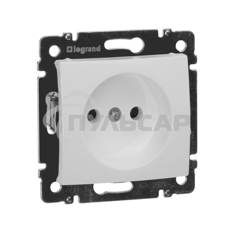 Розетка Legrand 774416 Valena без заземления (белый)