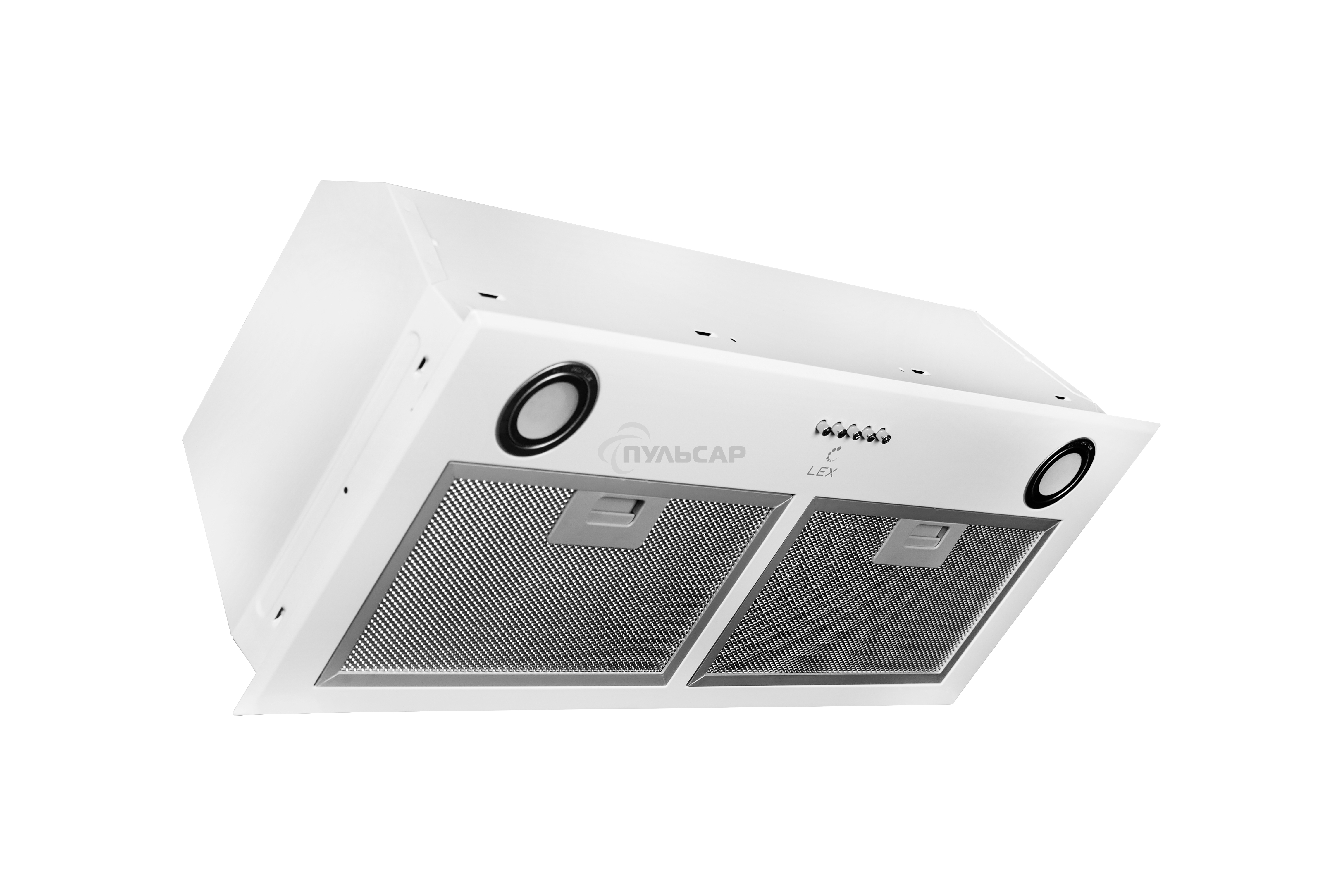 Вытяжка встраиваемая Lex GS Bloc P 900 белый управление: кнопочное (1 мотор)