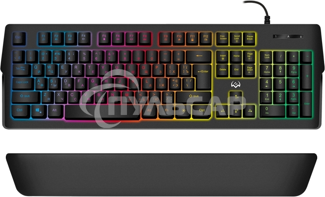 Клавиатура проводная SVEN KB-G9400 USB черный