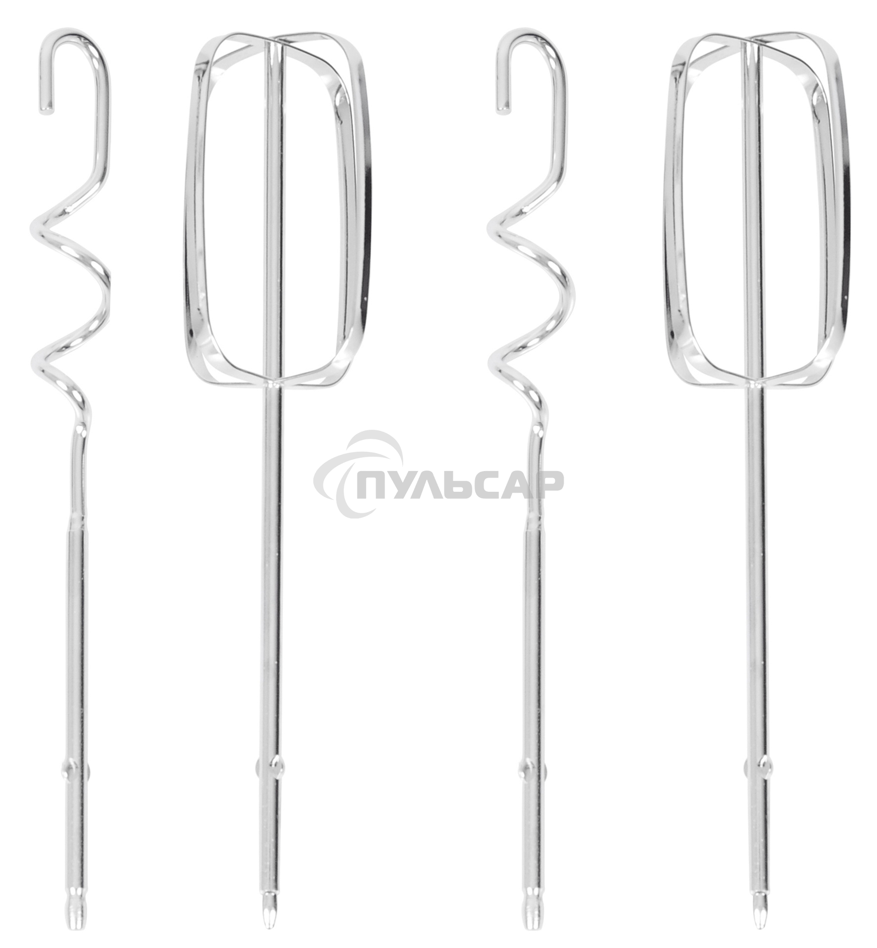 Миксер ручной Hyundai HYM-H5691 600Вт серебристый